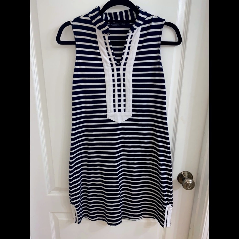 Striped Nautical Dress | Blue & White | Like New